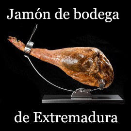 Jamón de bodega de Extremadura