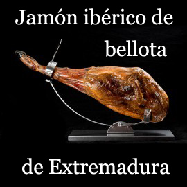 Jamón ibérico de bellota de Extremadura