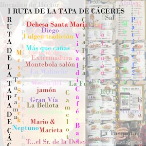 I Ruta de la tapa de Cáceres